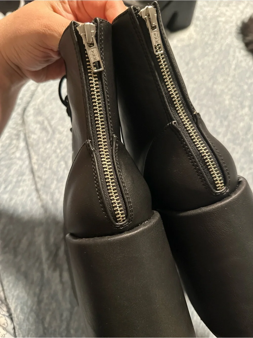 Demonia Camel 203 Vegan Leather NWOB